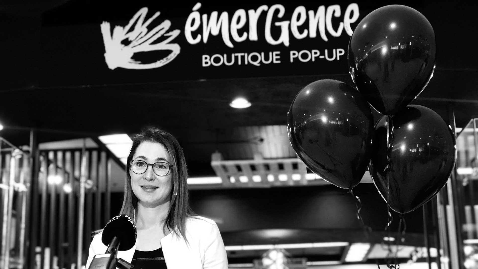Émergence, boutique POP UP - Le nouveau concept de boutique éphémère au Québec par Sandalwood Management